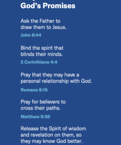 Prayer Target Cards - (100 Cards)