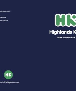 Highlands Kids Dream Team Handbook - (Box of 50)