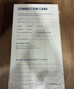 AL - Correctional Connection Cards ( pack of 100 )