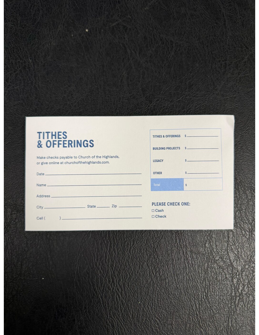 Offering Envelopes English 2026 (500 Count)